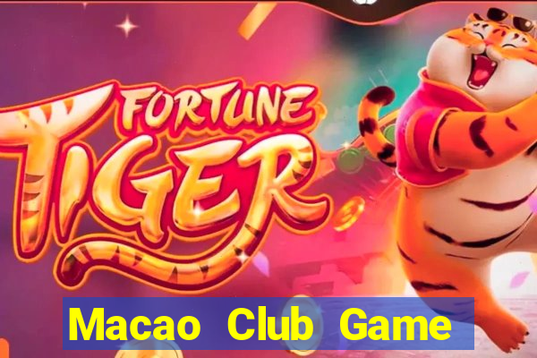 Macao Club Game Bài Tặng Tiền