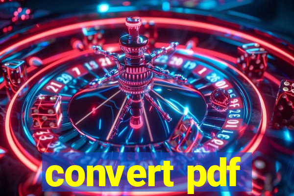 convert pdf