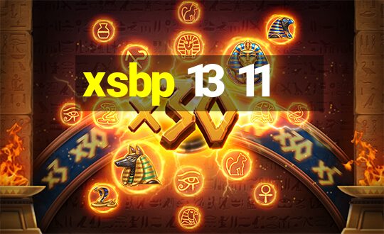 xsbp 13 11