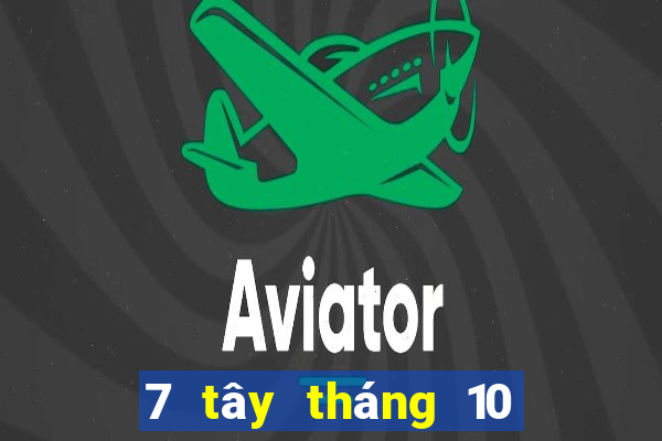 7 tây tháng 10 xổ số miền nam