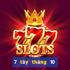 7 tây tháng 10 xổ số miền nam