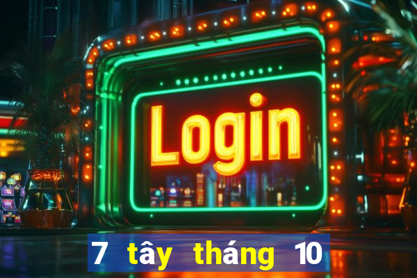 7 tây tháng 10 xổ số miền nam