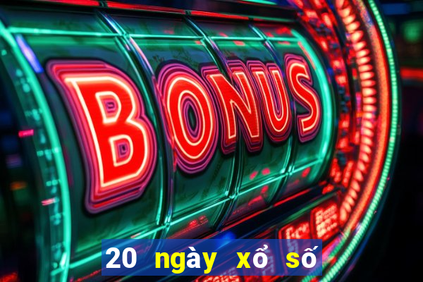 20 ngày xổ số miền bắc