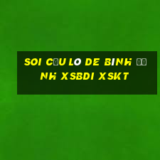 soi cau lo de binh dinh xsbdi xskt