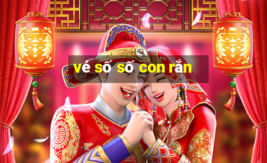 vé số số con rắn