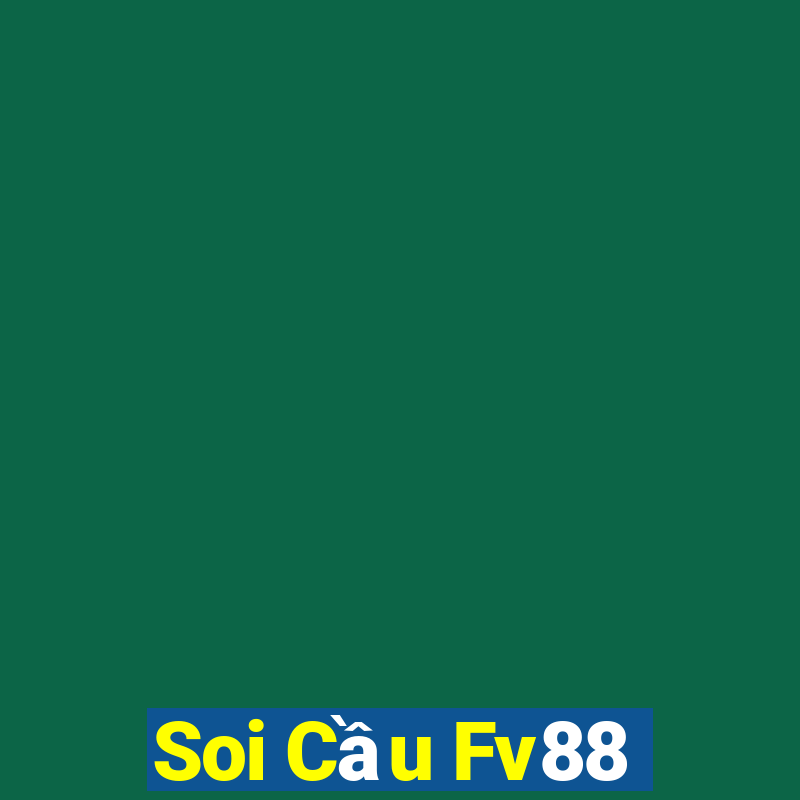 Soi Cầu Fv88