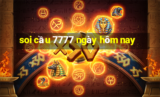 soi cầu 7777 ngày hôm nay