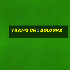 Trang Chủ Bologna