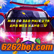 M88 Có bao nhiêu trang web hàng đầu