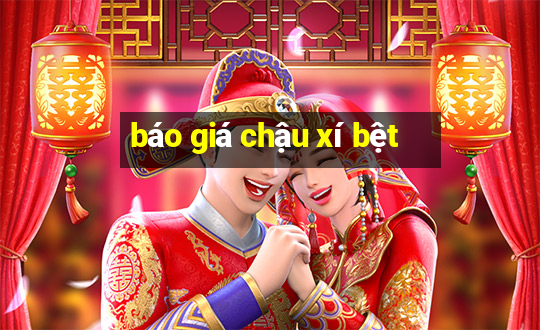 báo giá chậu xí bệt