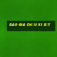 báo giá chậu xí bệt