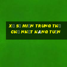 xổ số miền trung thứ chủ nhật hàng tuần