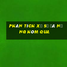 Phân tích xổ số đà nẵng Hôm qua