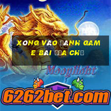 Xông vào đánh Game bài địa chủ