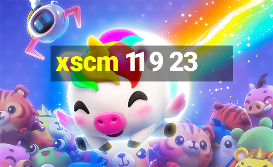 xscm 11 9 23