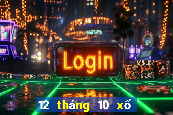 12 tháng 10 xổ số tây ninh