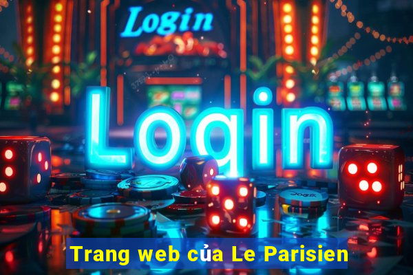 Trang web của Le Parisien