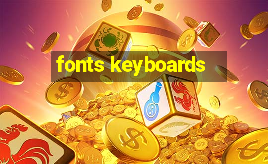 fonts keyboards