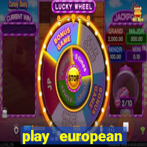 play european roulette online