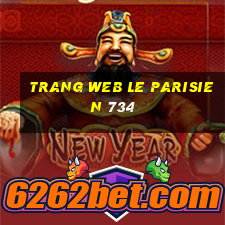 Trang web Le Parisien 734