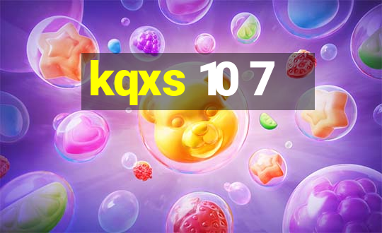 kqxs 10 7