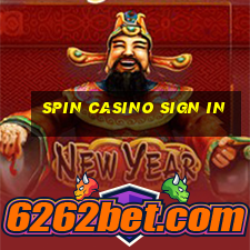 spin casino sign in