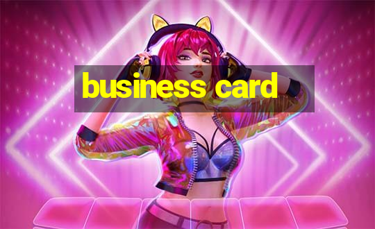 business card