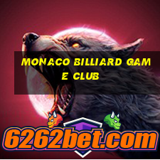 monaco billiard game club