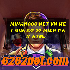 minhngoc net vn ket qua xo so mien nam html