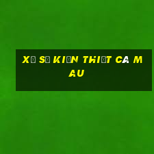 xổ số kiến thiết cà mau