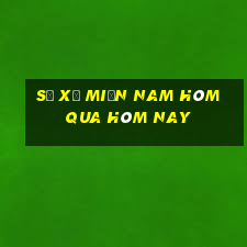 số xổ miền nam hôm qua hôm nay