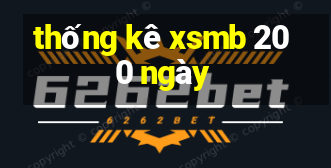 thống kê xsmb 200 ngày