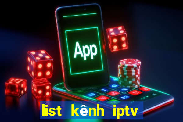 list kênh iptv mới nhất 2020