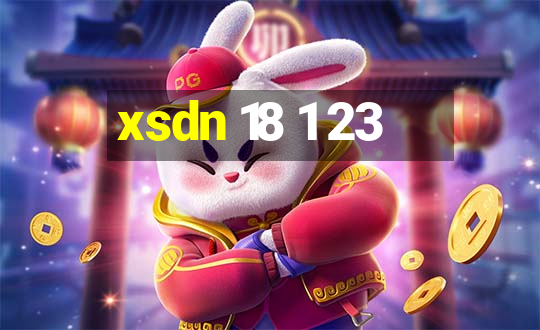 xsdn 18 1 23