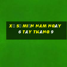 xổ số miền nam ngày 6 tây tháng 9