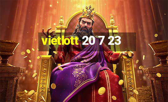 vietlott 20 7 23