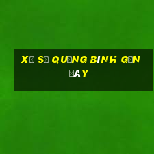 xổ số quảng bình gần đây