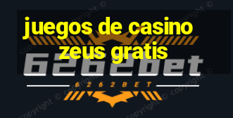 juegos de casino zeus gratis