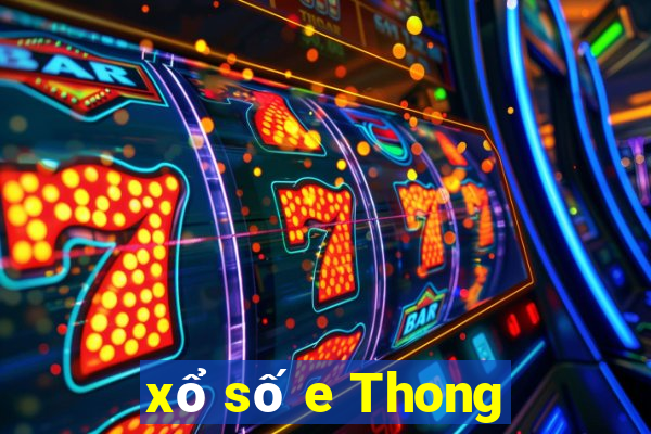 xổ số e Thong