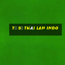 tỷ số thái lan indo