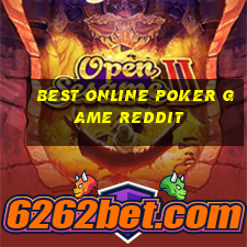 best online poker game reddit