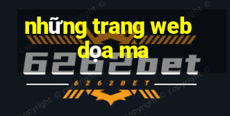 những trang web dọa ma