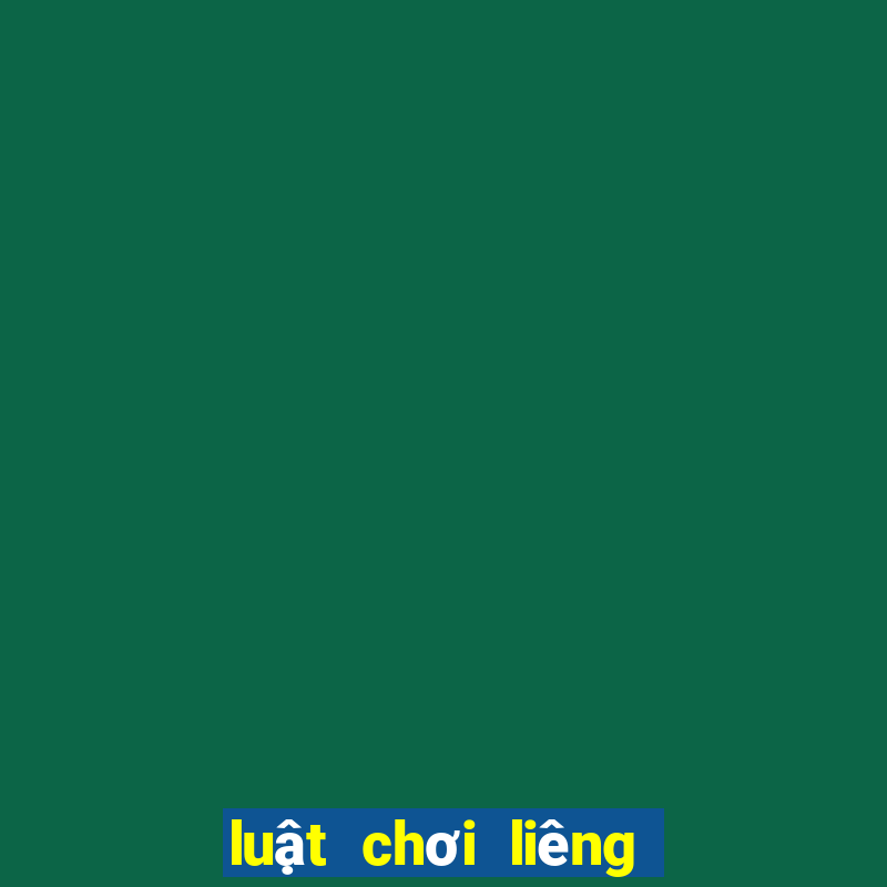 luật chơi liêng 3 cây