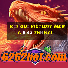 Kết quả vietlott MEGA 6 45 thứ hai