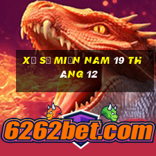 xổ số miền nam 19 tháng 12