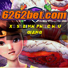 xổ số bình phước hậu giang