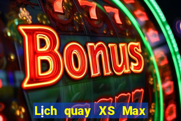 Lịch quay XS Max 4D ngày 31