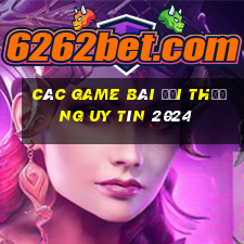 các game bài đổi thưởng uy tín 2024