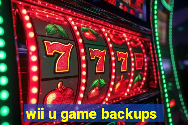 wii u game backups