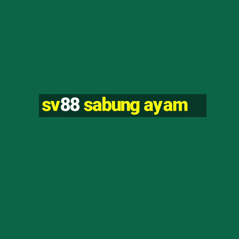 sv88 sabung ayam